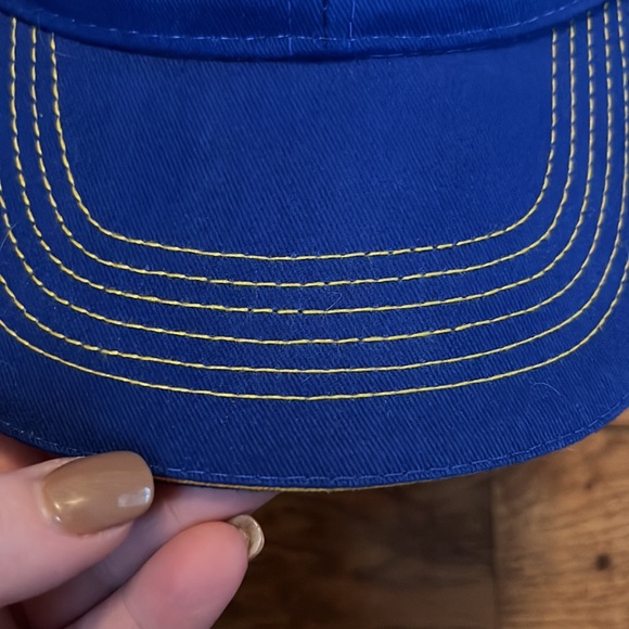 NAPA Racing #9 Chase Elliot Cap - Yellow and Blue Napa Racing Adjustable Hat - Picture 3 of 9